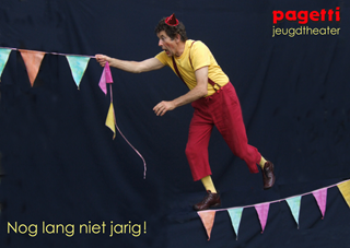Gratis  voorstelling ”Nog lang niet jarig” door Pagetti Jeugdtheater