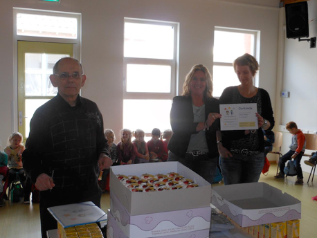 Verlenging gouden ster St. Barbaraschool Tuitjenhorn