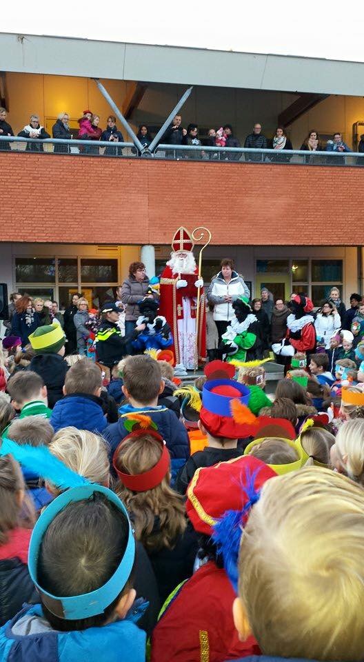 Sinterklaas op school