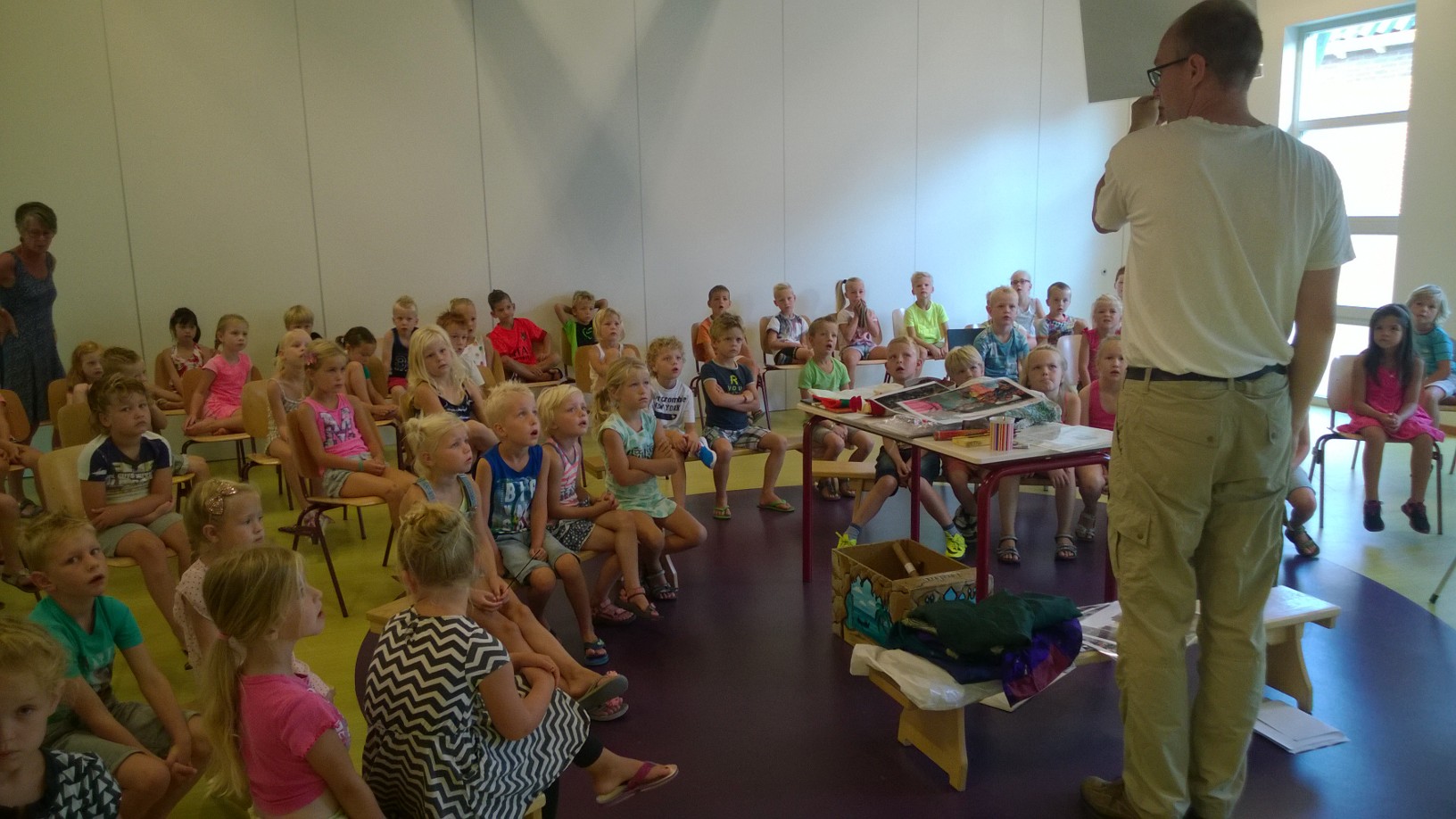 Lege flessenactie groepen 3