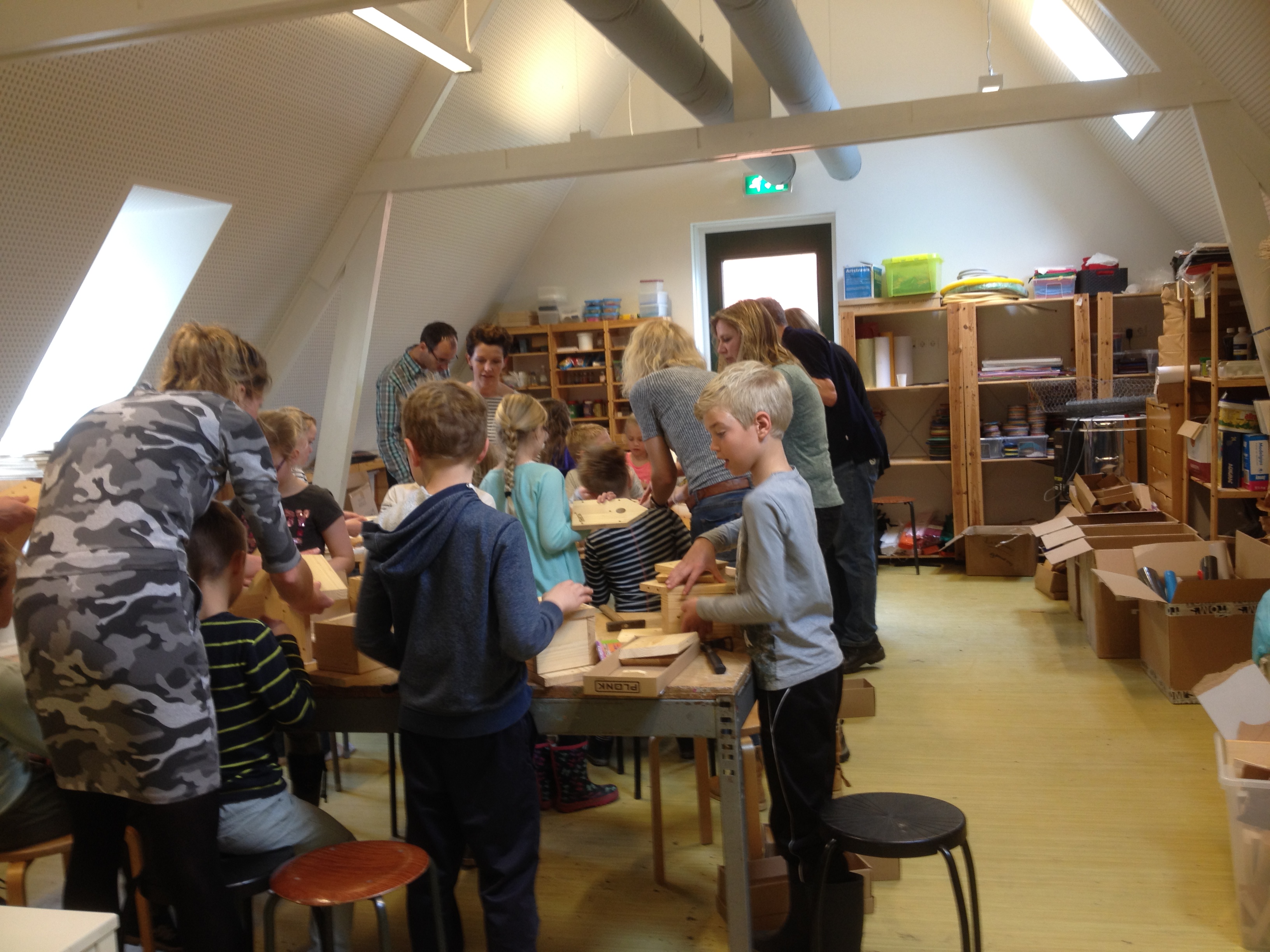 Boomfeestdag in de groepen 5