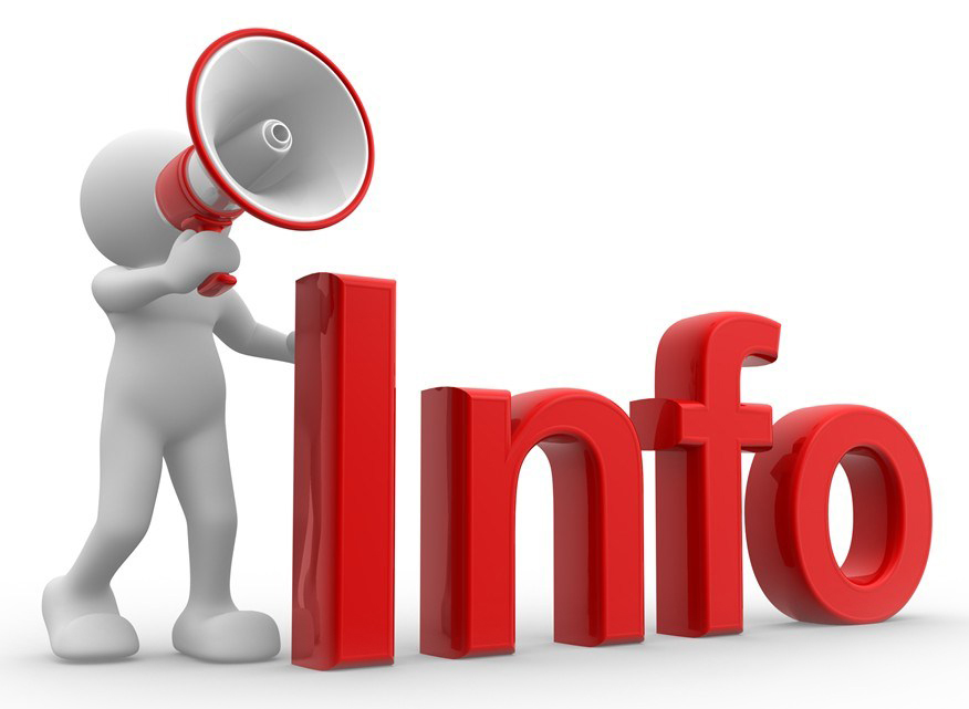 Informatie op de website